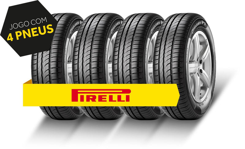 Kit De 4 Pneus 205/55r16 P1 Cinturato Plus Pirelli 91v